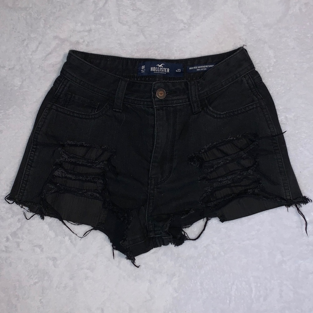 hollister high rise boyfriend short